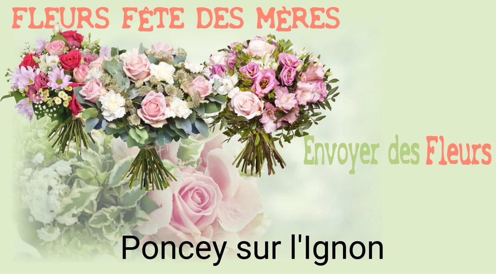 Bouquet de Fête des Mères livré à Poncey-sur-l'Ignon